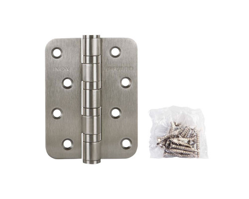 Петля Fuaro (Фуаро) из нержавейки универсальная IN4400U-R10 INOX (4BB-R10 102х76х3) Петля Fuaro (Фуаро) из нержавейки универсальная IN4400U-R10 INOX (4BB-R10 102х76х3)