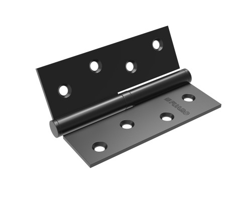 Петля Fuaro (Фуаро) съемная IN4430SR-BL BL правая (413/BL-4 100x75x2,5) черный матовый БЛИСТЕР Петля Fuaro (Фуаро) съемная IN4430SR-BL BL правая (413/BL-4 100x75x2,5) черный матовый БЛИСТЕР