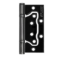 Петля Fuaro (Фуаро) универсальная без врезки IN4500W-BL BN (500-2BB/BL 100x2,5) черный глянец БЛИСТЕР