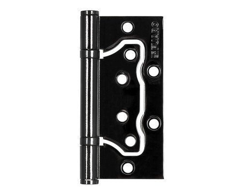 Петля Fuaro (Фуаро) универсальная без врезки IN4500W-BL BN (500-2BB/BL 100x2,5) черный глянец БЛИСТЕР Петля Fuaro (Фуаро) универсальная без врезки IN4500W-BL BN (500-2BB/BL 100x2,5) черный глянец БЛИСТЕР