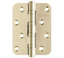 Петля Fuaro (Фуаро) универсальная IN4400U-R10 PB (4BB-R10 100x75x2,5) латунь