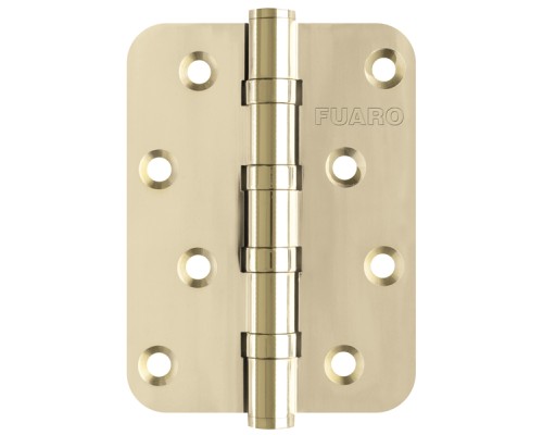 Петля Fuaro (Фуаро) универсальная IN4400U-R10 PB (4BB-R10 100x75x2,5) латунь Петля Fuaro (Фуаро) универсальная IN4400U-R10 PB (4BB-R10 100x75x2,5) латунь
