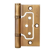 Петля Punto (Пунто) универсальная без врезки IN3200W CF (200-2B 75x2,5) кофе