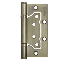 Петля Punto (Пунто) универсальная без врезки IN4200W WAB (200-2B 100x2,5) мат. бронза