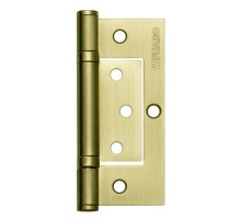 Петля Fuaro (Фуаро) универсальная без врезки IN4300W SB (300-2BB 100x2,5) мат. золото