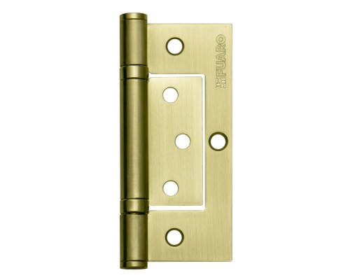 Петля Fuaro (Фуаро) универсальная без врезки IN4300W SB (300-2BB 100x2,5) мат. золото Петля Fuaro (Фуаро) универсальная без врезки IN4300W SB (300-2BB 100x2,5) мат. золото