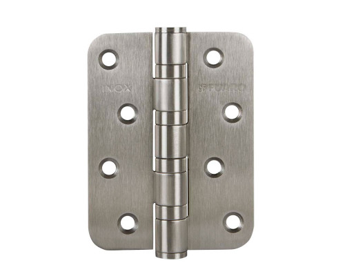 Петля Fuaro (Фуаро) из нержавейки универсальная IN4400U-R10 INOX (4BB-R10 102х76х3) Петля Fuaro (Фуаро) из нержавейки универсальная IN4400U-R10 INOX (4BB-R10 102х76х3)