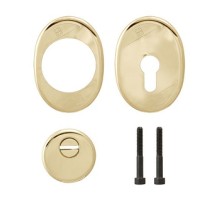Броненакладка Mottura (Моттура) на цилиндр 94 KIT 1101/P (set: 94.11625 + 94.505 + 95.304 + 95.308+99.293/90), золото