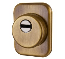 Броненакладка Armadillo (Армадилло) на ЦМ квадрат (от вырывания, 25 мм) ET/ATC-Protector 1-25(SQ) AB-77 Бронза