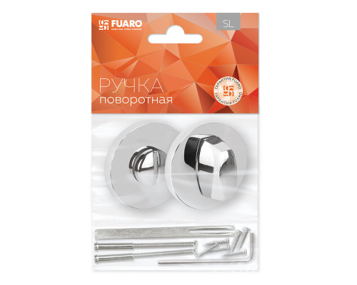 Ручка Fuaro (Фуаро) поворотная BK6.R.SLR52 (BK6 SLR) CP-8 хром Ручка Fuaro (Фуаро) поворотная BK6.R.SLR52 (BK6 SLR) CP-8 хром