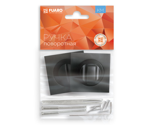 Ручка Fuaro (Фуаро) поворотная BK6.K.KM52 (BK6 KM) BL-24 черный Ручка Fuaro (Фуаро) поворотная BK6.K.KM52 (BK6 KM) BL-24 черный