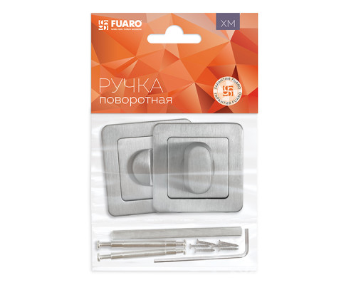 Ручка Fuaro (Фуаро) поворотная BK6.K.XM52 (BK6 XM) SSC-16 сатинированный хром Ручка Fuaro (Фуаро) поворотная BK6.K.XM52 (BK6 XM) SSC-16 сатинированный хром