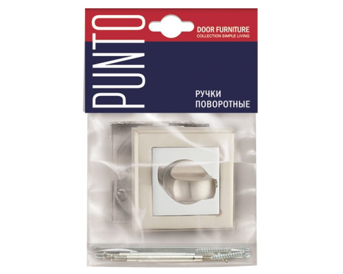Ручка Punto (Пунто) поворотная BK6.K.QL52 (BK6 QL) BL-24 черный Ручка Punto (Пунто) поворотная BK6.K.QL52 (BK6 QL) BL-24 черный