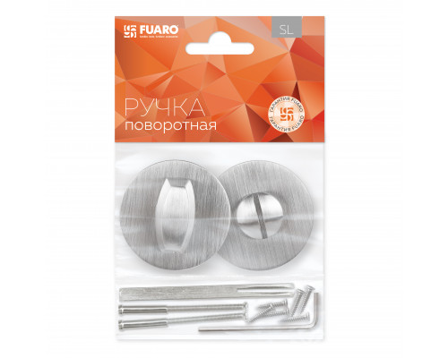 Ручка Fuaro (Фуаро) поворотная BK6.R.SLR52 (BK6 SLR) SSC-16 сатинированный хром Ручка Fuaro (Фуаро) поворотная BK6.R.SLR52 (BK6 SLR) SSC-16 сатинированный хром