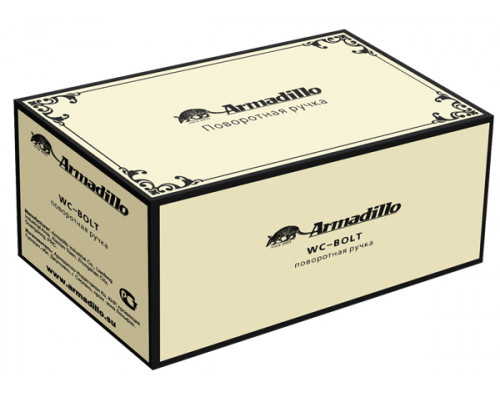 Ручка Armadillo (Армадилло) поворотная WC-BOLT BK6/CL GP-2 Золото Ручка Armadillo (Армадилло) поворотная WC-BOLT BK6/CL GP-2 Золото