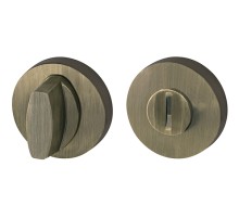 Ручка Armadillo (Армадилло) поворотная BK6.R.URB52 (WC-BOLT BK6/URB) АВ-7 бронза