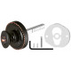Ручка Armadillo (Армадилло) поворотная BKW8.R.CL55 (BKW8/CL) ABL-18 темная медь