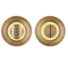 Ручка Fuaro (Фуаро) поворотная BK6.R.RM54 (BK6 RM) AB/GP-7 бронза/золото