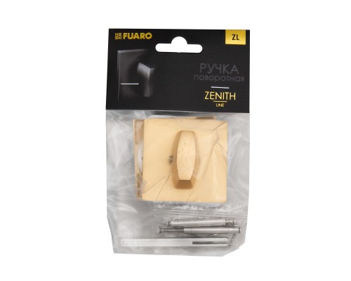 Ручка Fuaro (Фуаро) поворотная BK6.K.ZL52 SSG-39 сатинированное золото