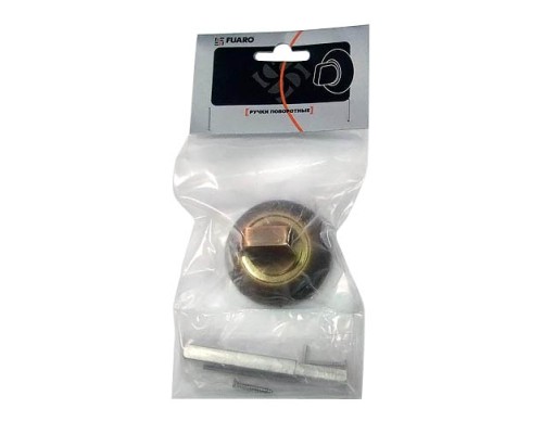 Ручка Fuaro (Фуаро) поворотная BKW8.R.RM54 (BKW8 RM) SG/GP-4 матовое золото/золото Ручка Fuaro (Фуаро) поворотная BKW8.R.RM54 (BKW8 RM) SG/GP-4 матовое золото/золото