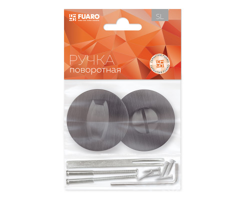 Ручка Fuaro (Фуаро) поворотная BK6.R.SLR52 (BK6 SLR) GR-23 графит Ручка Fuaro (Фуаро) поворотная BK6.R.SLR52 (BK6 SLR) GR-23 графит