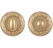 Ручка Fuaro (Фуаро) поворотная BK6.R.SM58 (BK6 SM) GOLD-24 золото24К