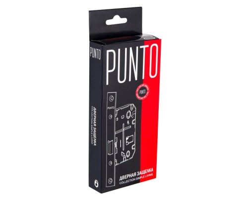 Защелка Punto (Пунто) врезная METL72-50 ( L72-50) CP хром Защелка Punto (Пунто) врезная METL72-50 ( L72-50) CP хром