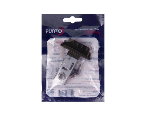 Защелка Punto (Пунто) врезная магнитная ML50-8 BL-24 черный