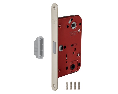 Защелка Fuaro (Фуаро) врезная магнитная MAGNM96WC-50/BL INOX SN-3 матовый никель (блистер)