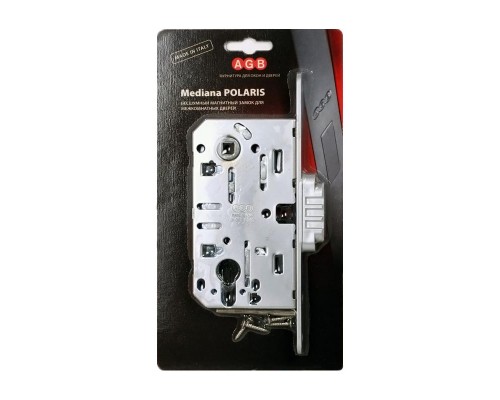 Корпус AGB (АГБ) замка магнит. под цил. MEDIANA POLARIS B06103.50.06.567 с отв. планкой B02402.05 (ник) Корпус AGB (АГБ) замка магнит. под цил. MEDIANA POLARIS B06103.50.06.567 с отв. планкой B02402.05 (ник)
