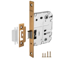 Защелка Punto (Пунто) врезная METL72-50 ( L72-50) CF кофе