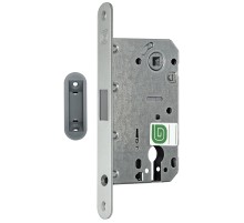 Замок Guardian (Гардиан) межкомнатный магнитный под цилиндр Soft 11М MCR, матовый хром /128:6429/