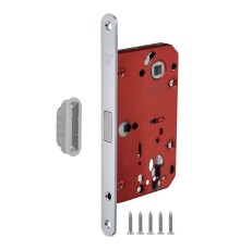 Корпус Fuaro (Фуаро) врезного замка MAGNM85C-50/BL INOX SSC-16 сатин. хром (блистер)