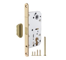 Корпус Fuaro (Фуаро) врезного замка MAGNM85C-50 (M85C-50) SSG сатинированное золото