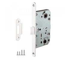 Защелка Punto (Пунто) врезная PL96WC-50/BL WH (белый)