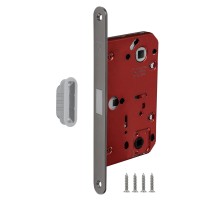 Защелка Fuaro (Фуаро) врезная магнитная MAGNM96WC-50/BL INOX GR-23 графит (блистер)