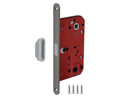 Защелка Fuaro (Фуаро) врезная магнитная MAGNM96WC-50/BL INOX GR-23 графит (блистер)