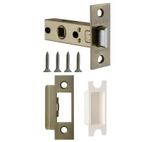 Защелка Armadillo (Армадилло) врезная METLH120-45-25 (LH 120-45-25) AB бронза Box /прям/