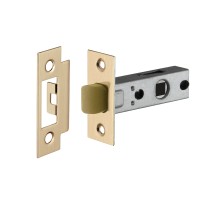 Защелка Ajax (Аякс) врезная PLASTLP45-8 (LP45-8) SSG сатин.золото