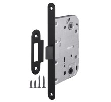 Защелка Ajax (Аякс) врезная PLASTLP96WC-50 BL черный