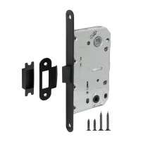Защелка Fuaro (Фуаро) PLASTP96WC-50 (P96WC-50) BL черный