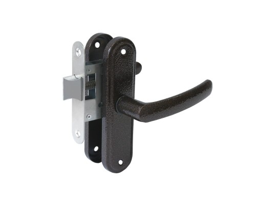 Защелка Absolyute (Абсолют) врезная ЗЩ1-45А (черный)