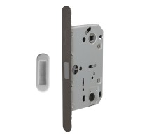 Магнитная Armadillo (Армадилло) защелка WC с ответной планкой GRAVITY.PRO G01.196.50.96 BPVD вороненый никель