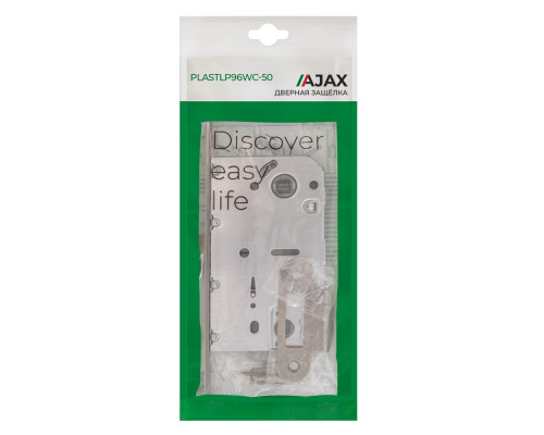 Защелка Ajax (Аякс) врезная PLASTLP96WC-50 BL черный Защелка Ajax (Аякс) врезная PLASTLP96WC-50 BL черный