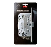 Корпус замка AGB (АГБ) под цил. MEDIANA EVOLUTION B01103.50.34.567 с отв. планкой B01000.13 (мат хром)