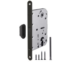 Корпус Fuaro (Фуаро) врезного замка MAGNM85C-50 (M85C-50) BL черный