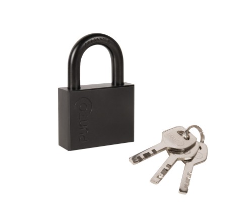 Замок Punto (Пунто) навесной PK-1540 3 key диск.ключ.