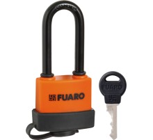 Замок Fuaro (Фуаро) навесной PL-WEATHER-3640 LS 3key (PL-3640 LS) удл. дужка, англ./блистер
