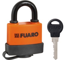 Замок Fuaro (Фуаро) навесной PL-WEATHER-3650 3key (PL-3650) англ. /блистер
