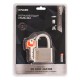 Замок Fuaro (Фуаро) навесной PL-INOX FORCE IF-60 4 key (дисковый ключ)